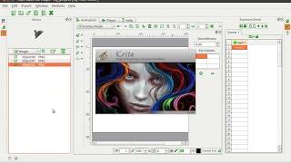 TupiTube Desk Using Krita as part of the TupiTube workflow [upl. by Yup]