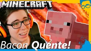 ARCADE GAMES FUI FAZER BACON E MORREU  Minecraft [upl. by Anileva335]