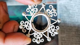 How to Make Silver Jewlery at Home  Silver Ring Design Making  397 [upl. by Hardden101]