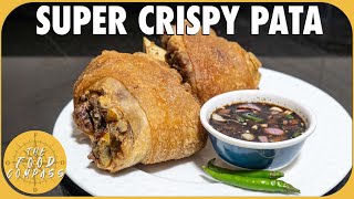 SUPER CRISPY PATA  THE SECRET OF COOKING SUPER CRISPY PATA [upl. by Ellevehc]