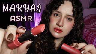 ASMR  Makyajını Yapıyorum 2 💄 Katmanlı Sesler  Ağız Sesleri 💤 Türkçe Asmr Roleplay [upl. by Osanna]