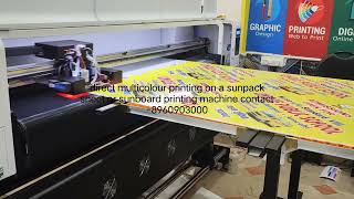 sunpack sheet printing machinehighlightsmulticolorsunpacksheet [upl. by Rakia]