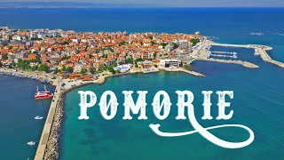 POMORIE 4K DRONE BULGARIA 2024 • Peninsula on the Bulgarian Coast • Central Beach amp Sandbar [upl. by Eltsirhc596]