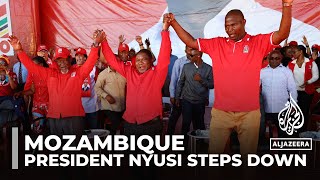 Mozambique heads to the polls as President Filipe Nyusi steps down after two terms [upl. by Ullund644]