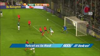 Gol del Chicharo MEXICO vs HOLANDA 2010 [upl. by Gimble]