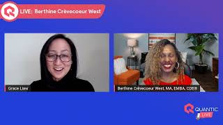 Conversation with Quantic Alum Berthine Crèvecoeur West [upl. by Hgiellek]