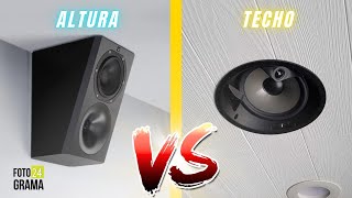 Mejor sonido Dolby Atmos ¿Bocinas de ALTURA vs TECHO  Fotograma 24 con David Arce [upl. by Zorine]