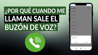 ¿Por qué cuando me llaman sale el BUZÓN DE VOZ o contestador directamente Cómo quitar buzón de voz [upl. by Larine64]