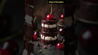 🍫🍒🧈🍚 How to Bake Chocolate Cherry Cakelets 🍰 Chocolate Cherry Cakelets Recipe [upl. by Aloin425]