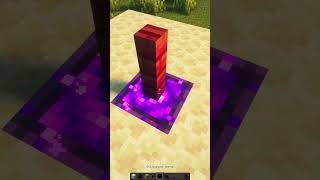 Minecraft Mini End Biom minecraft MinecraftMiniBiom Short [upl. by Em997]