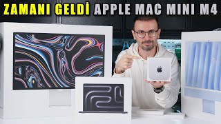 APPLEın Mini Devrimi  Apple Silicon M4 Mac mini ve fazlası ön inceleme [upl. by Frodine]