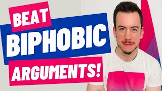 How to beat biphobic arguments every time  Bisexual Self Confidence Coach explains [upl. by Atikaj484]