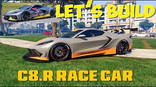 Lets Build a Corvette C8R Endurance Race Car On Your Coquette D10 In GTA Online [upl. by Daph827]