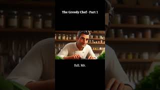 The Greedy Chef  Part 1  English Moral Story  shortstories [upl. by Mistrot]