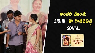 Actress Sonia amp Hero Sidhu  Sasimadanam Success Meet  soniya singh  Prime Tv [upl. by Artenahs]