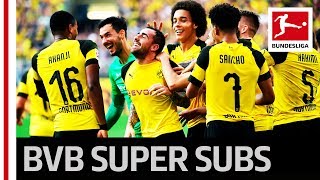 Dortmunds Dramatic 7Goal Thriller  Super Subs Alcacer amp Götze Save BVB Again [upl. by Hiasi]