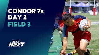 FIELD 3  DAY 2  CONDOR 7s  RUGBY SEVENS [upl. by Kila]