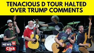 Tenacious D Cancels Tour After Being Criticized For Joke About Trump Assassination Attempt  N18G [upl. by Drahcir915]