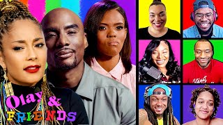 Vilifying Amanda Seales but Celebrating Candace Owens  OLAY amp FRIENDS [upl. by Merill]