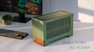 We Built A Crazy Powerful Small Foot Print Gaming PC That Runs EVERYTHING [upl. by Navaj]