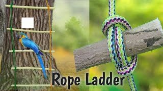 Rope Ladder With The Ladder Lashing [upl. by Ahsienahs]