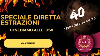 Quaranta Sfumature di Lotto  Diretta Estrazioni 231124 [upl. by Uyerta]