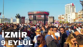 Izmir Walking Tour Alsancak Tour in September  Travel Turkey 2022  4K UHD 60fps [upl. by Peskoff]