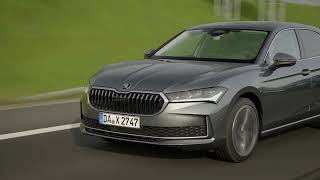 2025 Skoda Superb LampK Footage [upl. by Nauqet387]