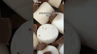 A marshmallow chocolate recipe w air fryermarshmallow recipes [upl. by Swayder]