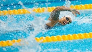 Swimming  Womens 100m Freestyle  S8 Final  London 2012 Paralympic Games [upl. by Idelle373]