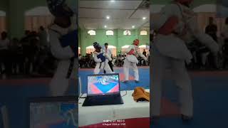 taekwondo fighting in State match [upl. by Dubois560]