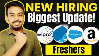 Zoho Salesforce Hsbc Capgemini Wipro Biggest Hiring OFF Campus Drive For 2025 2024 2023 Batch [upl. by Vez]