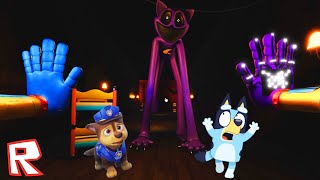 CHASE DE PAW PATROL Y BLUEY APARECEN EN LAS PESADILLAS DE CATNAP ROBLOX 😱 [upl. by Oiratnom948]