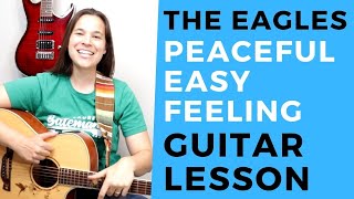 Peaceful Easy Feeling Acoustic Guitar Lesson by The Eagles [upl. by Stilwell]