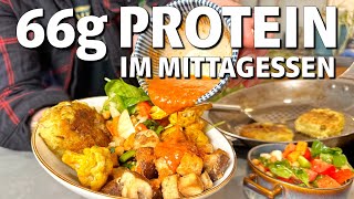 Proteinreiches Mittagessen  perfekt zum Abnehmen [upl. by Shiau]