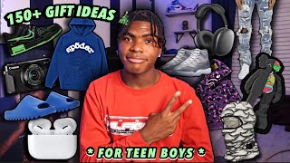 150 Christmas Gift Ideas for TEEN BOYS 2022 II teen gift guide [upl. by Burtie997]