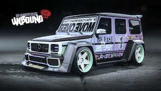 NFS Unbound  MercedesAMG G 63 2017 Legendary Customs HIP HOP Origin Swag Pack [upl. by Mou]