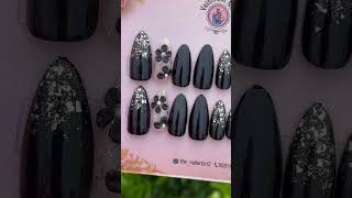 3D flower nail artviral naildesign vaishnavimakeoverandboutique [upl. by Annahsed]