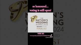 Honoured by this Bridal boutique thanks awards Bride weddingdress wedding vote [upl. by Anitnatsnok]