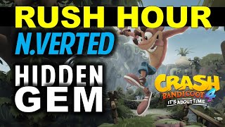 Rush Hour NVerted Hidden Gem Location  Crash Bandicoot 4 Its About Time [upl. by Havelock]