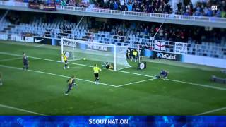 Gerard Deulofeu  FC Barcelona B  20122013 HD  YouTube [upl. by Mosra]