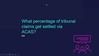 How not to lose an employment tribunal claim Part 2 The early stages of a tribunal claim 19 Nov [upl. by Eiramyelhsa551]