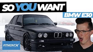 So You Want a BMW E30 [upl. by Clovah]