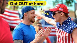 I Tried Making Friends at a Trump Rally [upl. by Der]