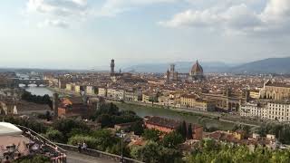 Piazzale Michelangelo Florence Italy [upl. by Prescott]