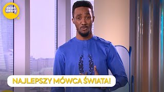 NAJLEPSZY MÓWCA ŚWIATA  Dzień Dobry TVN [upl. by Farrica]