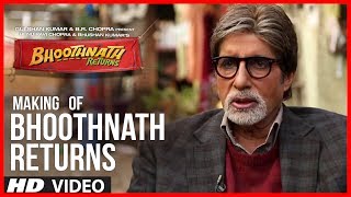 Making of Bhoothnath Returns  Big B Masti  Amitabh Bachchan Boman Irani Parth Bhalerao [upl. by Ahsiadal117]