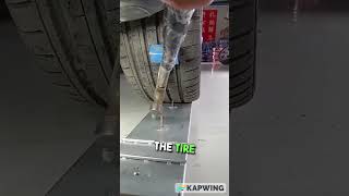 tire that never get punctured shortsviral tires car [upl. by Noreen]