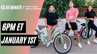 FREE January 1st Sweat Session  31 Day Challenge  DAY 1 [upl. by Kobe]