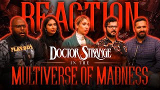 DOCTOR STRANGE 2 In The Multiverse of Madness Official Trailer  Group Reaction [upl. by Libys]